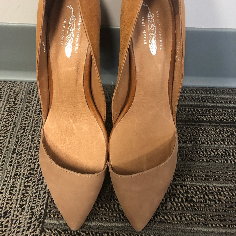 Jeffrey Campbell Free People Meridian Suede Heel